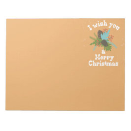 Bloc De Notas Feliz Navidad Decoración