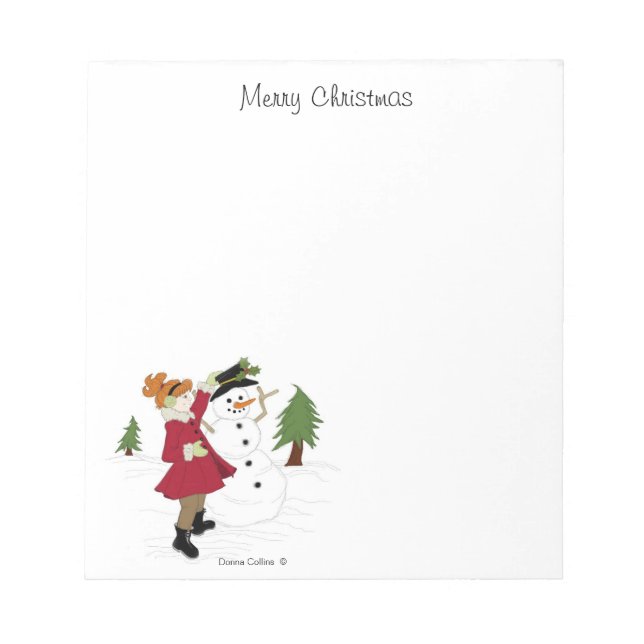 Bloc De Notas Feliz navidad Niñita (Frente)