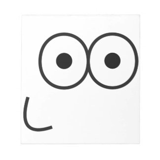 Bloc De Notas Feliz Ojos y Boca - Notepad