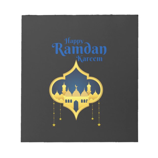 Bloc De Notas Feliz Ramadán Kareem 2022 (Frente)