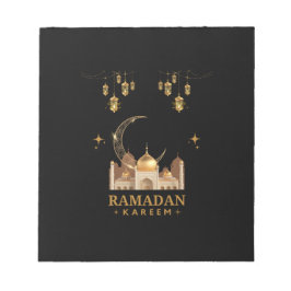 Bloc De Notas Feliz Ramadan Kareem -Saludos de Eid Mubarak