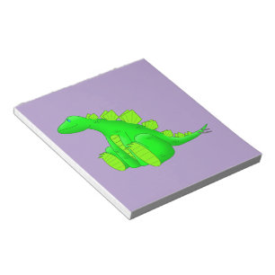 Bloc De Notas Feliz Stegosaurus -