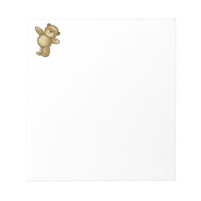 Bloc De Notas Feliz Teddy Notepad (Frente)
