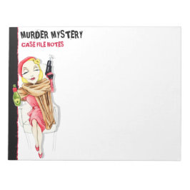 Bloc De Notas Femme Fatale Murder Mystery Large Notepad
