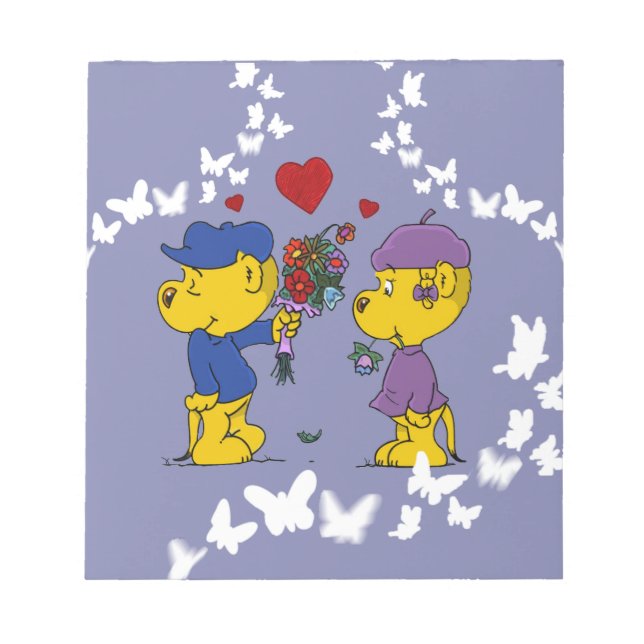 Bloc De Notas Ferald y Sahsha Ferret (Frente)