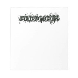 Bloc De Notas Ferocious