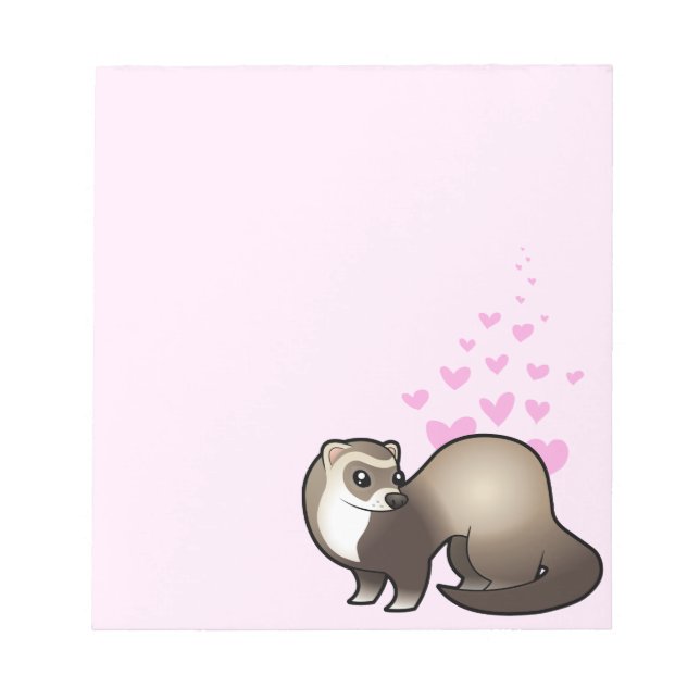 Bloc De Notas Ferret Love (Frente)
