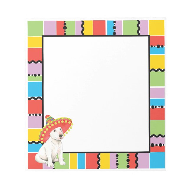 Bloc De Notas Fiesta Bull Terrier (Frente)