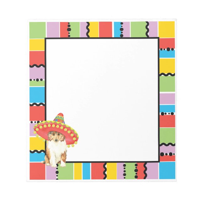 Bloc De Notas Fiesta Collie Notepad (Frente)