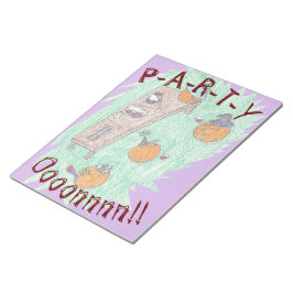 Bloc De Notas ¡Fiesta de calabaza!