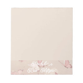 Bloc De Notas fiesta de mariposa rosa bonito Favor Bags