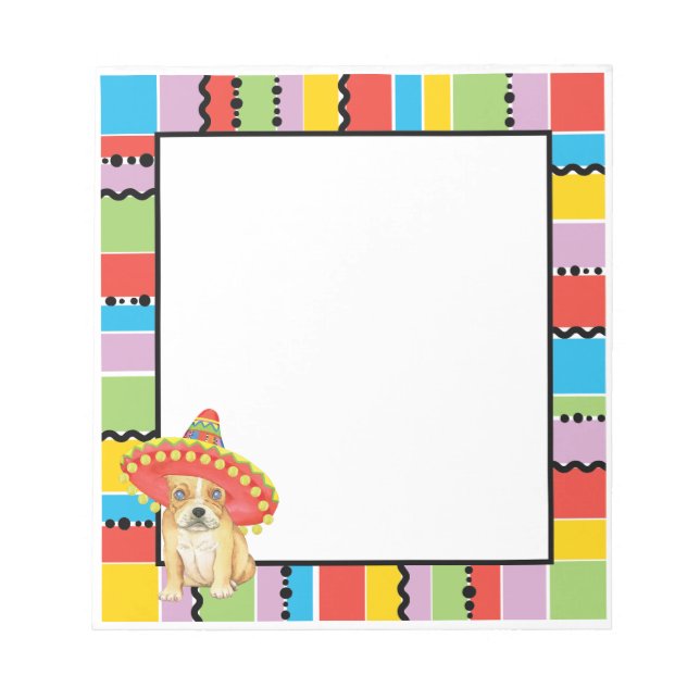 Bloc De Notas Fiesta Frenchie (Frente)