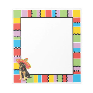Bloc De Notas Fiesta German Shepherd