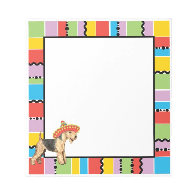Bloc De Notas Fiesta Lakeland Terrier (Frente)
