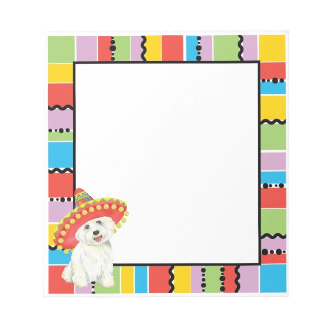 Bloc De Notas Fiesta Westie (Frente)