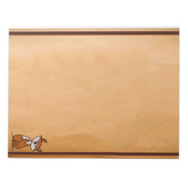 Bloc De Notas Figdewdrop Fig the fox tear away notepad