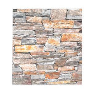 Bloc De Notas Flagelación   patrón de piedra natural   ladrillos