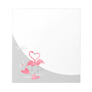 Bloc De Notas Flamingo Love Large Moon notepad