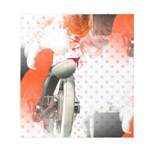 Bloc De Notas flapper polkadots