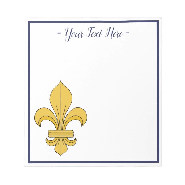 Bloc De Notas Fleur-de-lis (Frente)
