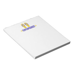 Bloc De Notas Flips-flopes divertidos