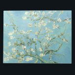 Bloc De Notas Flor de almendros blancos por Vincent Van Gogh<br><div class="desc">La almendra blanca florece contra un cielo azul brillante en primavera. Óleo sobre lienzo del famoso pintor holandés Vincent Van Gogh.</div>