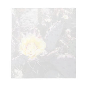 Bloc De Notas Flor de cactus amarilla
