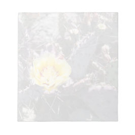 Bloc De Notas Flor de cactus amarillo