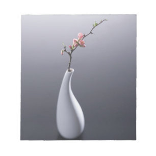 Bloc De Notas Flor de cerezo en florero