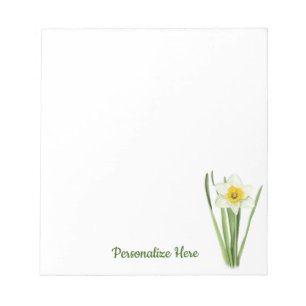 Bloc De Notas Flor de Daffodil
