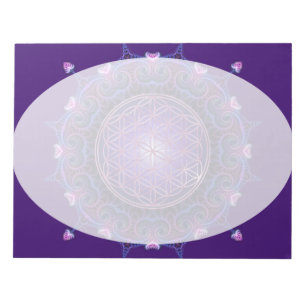 Bloc De Notas Flor de vida / Blume des Lebens - Mandala I