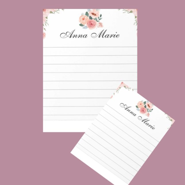 Bloc De Notas Flor rosa (Subido por el creador)