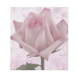 Bloc De Notas Flor rosa suave