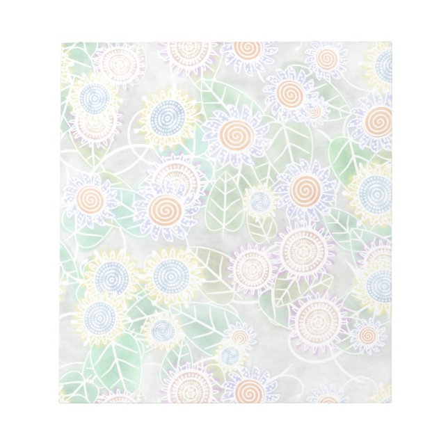 Bloc De Notas Flor Shower (Frente)