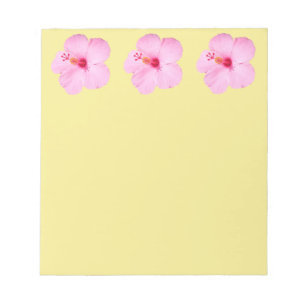 Bloc De Notas Flor tropical Hibiscus rosa
