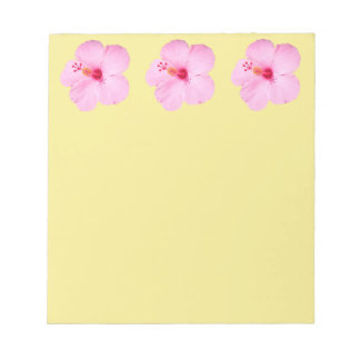 Bloc De Notas Flor tropical Hibiscus rosa