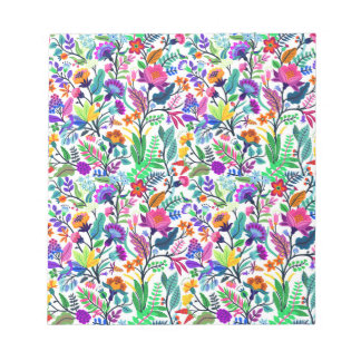 Bloc De Notas Floral