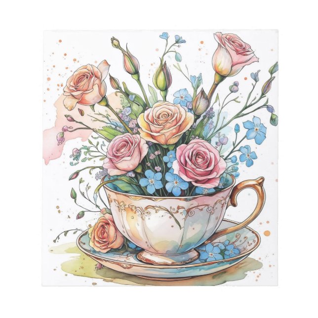 Bloc De Notas Floral boho phonecase (Frente)