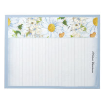 Floral Daisy Vintage Polvo Azul Personalizado Reng