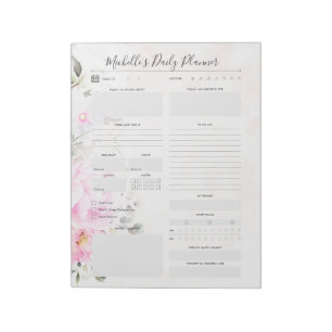Bloc De Notas Floral de Daily Planner