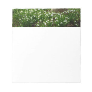 Bloc De Notas Floral de primavera (Galanthus)