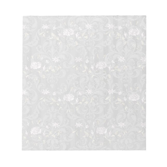 Bloc De Notas Floral elegante (Frente)