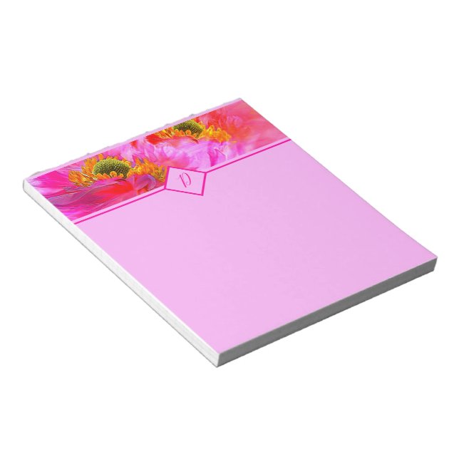 Bloc De Notas Floral fantasy  (Lado Derecho)