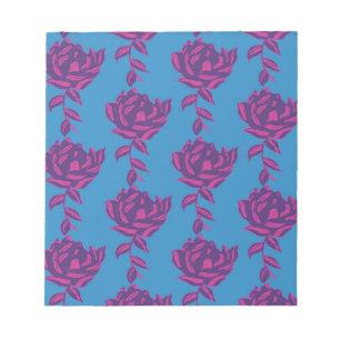 Bloc De Notas Floral lisa