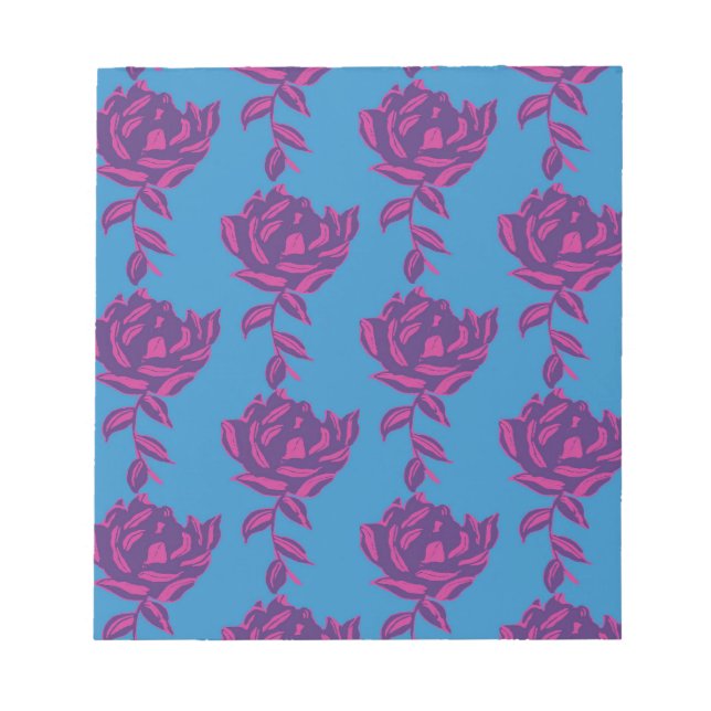 Bloc De Notas Floral lisa (Frente)