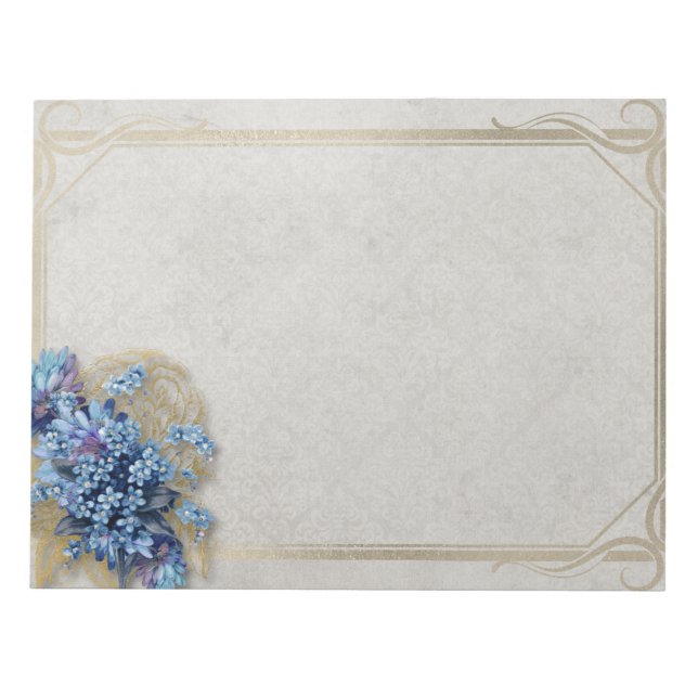 Bloc De Notas Floral vintage (Frente)