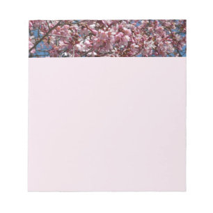 Bloc De Notas Flores de cerezo y flor de Blue Sky Spring