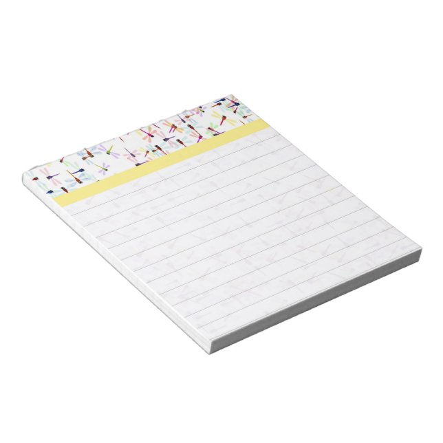 Bloc De Notas Flores de colores (Lado Derecho)