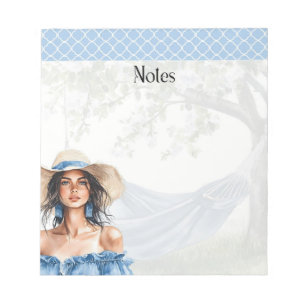 Bloc De Notas Flores de la hora azul: colección de notas suaves