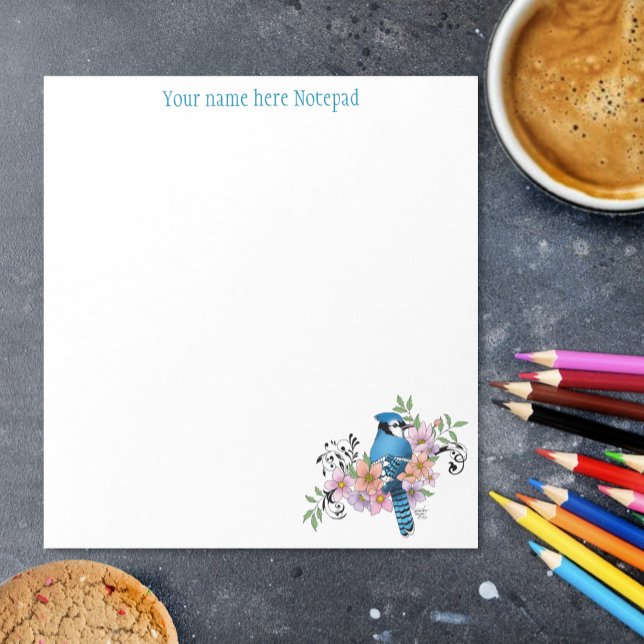 Bloc De Notas Flores de la Primavera de Jay Azul (Subido por el creador)